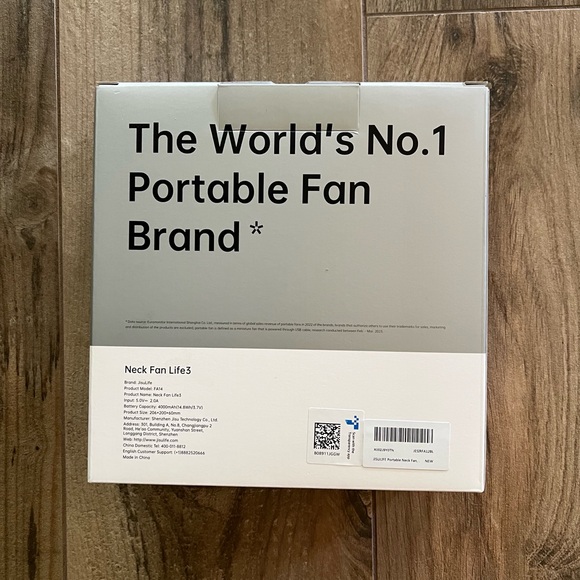 NIB Jisulife Neck Fan - Picture 3 of 5
